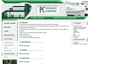 Desktop Screenshot of pc-finance-conseil.com