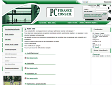 Tablet Screenshot of pc-finance-conseil.com